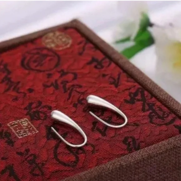 925 Sterling Silver Waterdrop Jewelry Set Bracelet Necklace Earrings and Ring - Picture 2 of 16